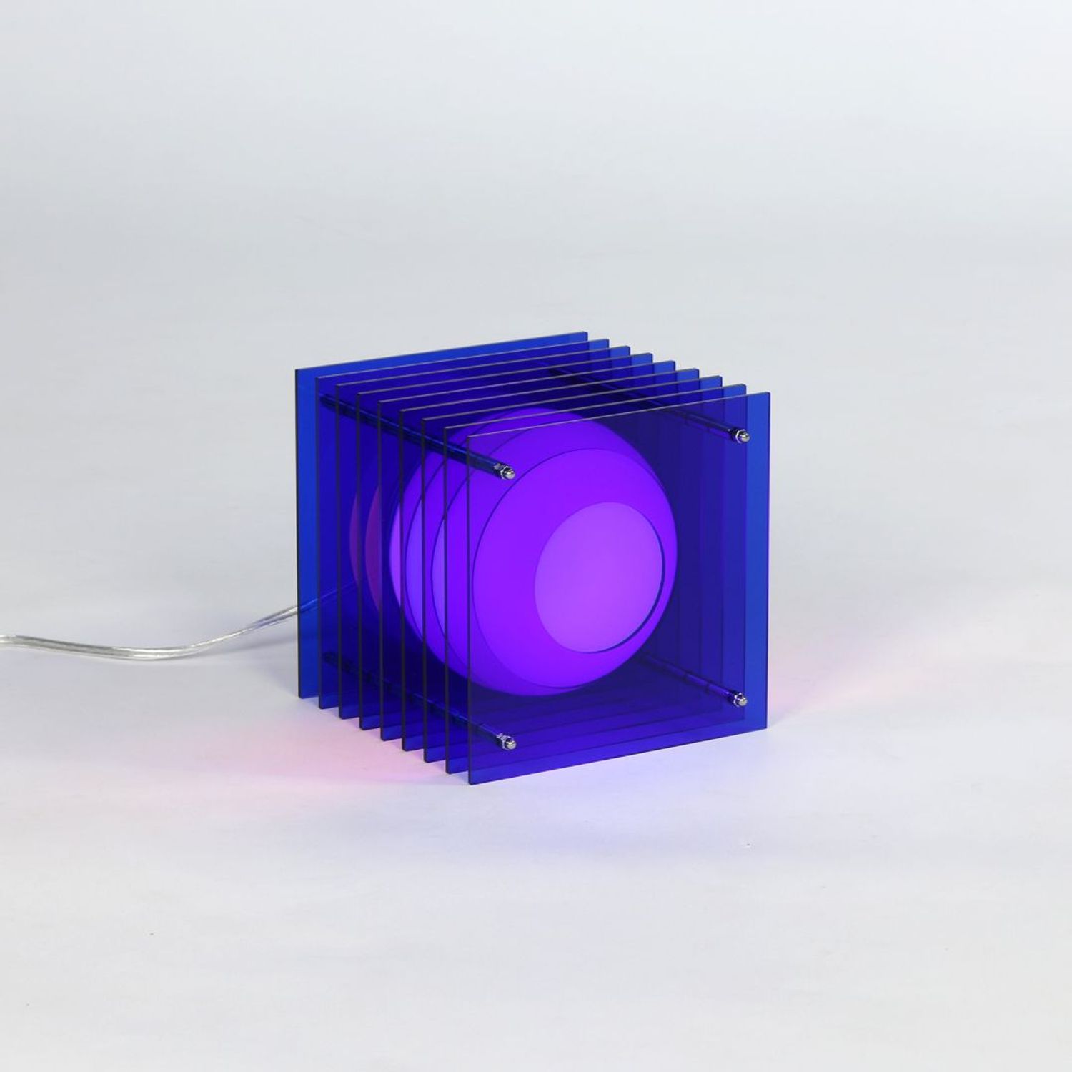 Futuristic Square Orbis Lamp