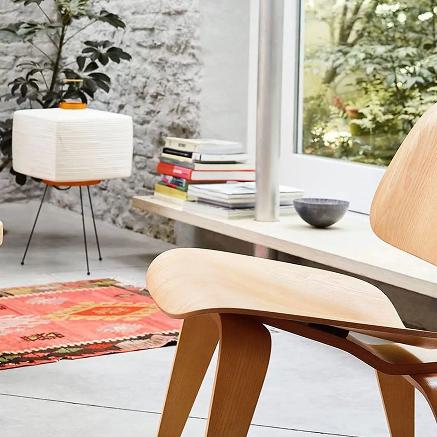 Japanese Akari ZenTripod Floor Lamp