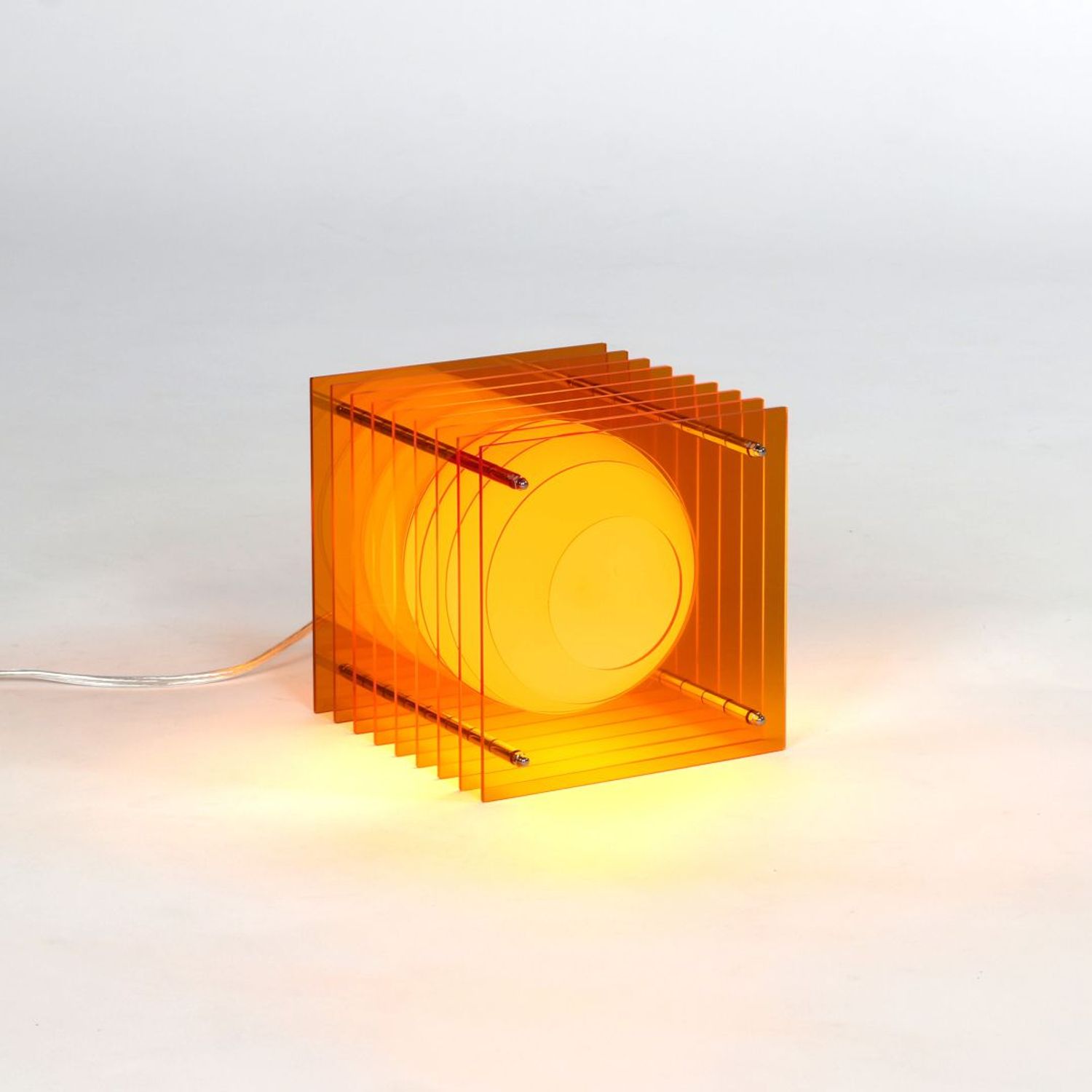 Futuristic Square Orbis Lamp