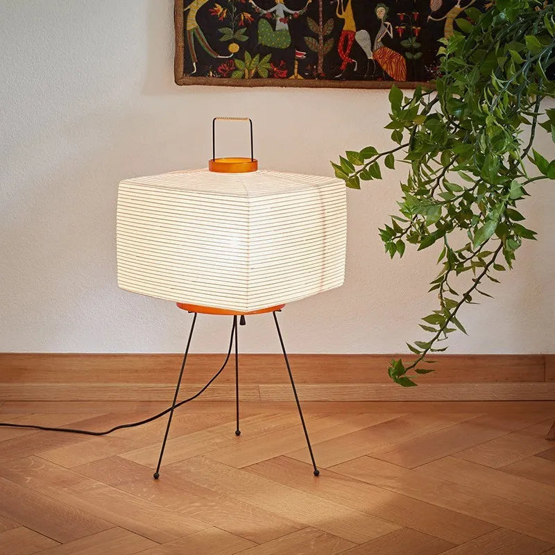 Japanese Akari ZenTripod Floor Lamp