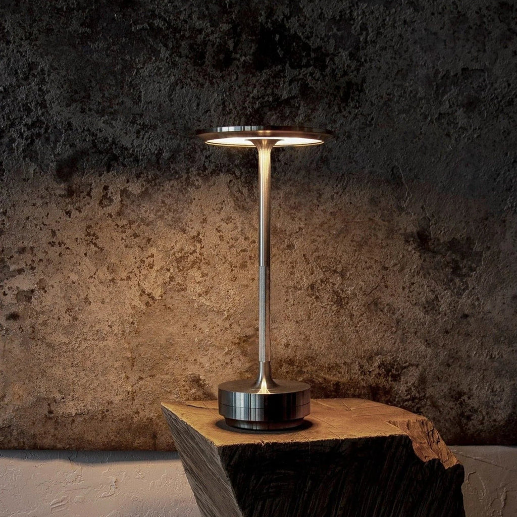 Aurora Inox Rechargeable Table Lamp