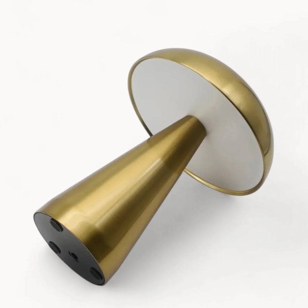 Vexpera Inox Rechargeable Mushroom Table Lamp