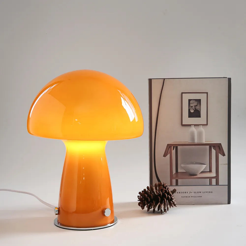 Retro 70s Mushroom Table Lamp