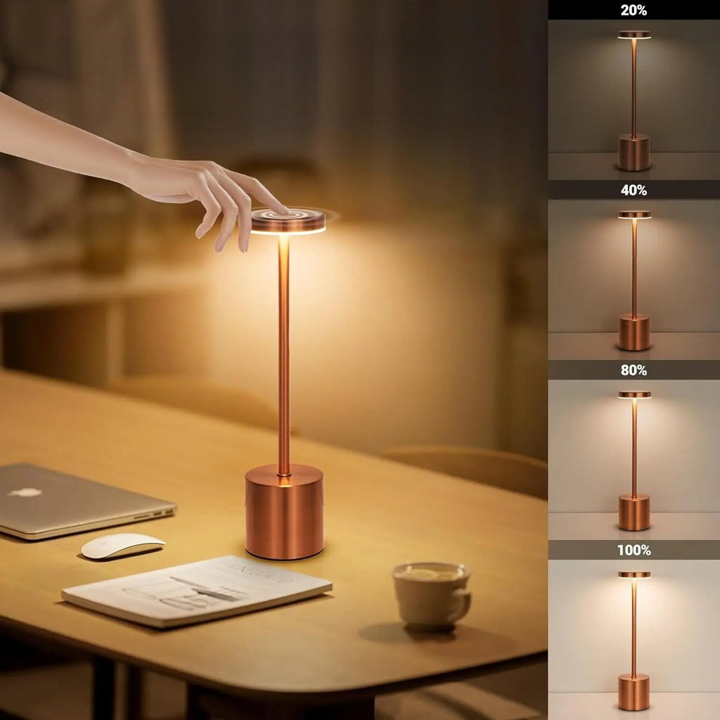 Wireless Metal Vogue Table Lamp