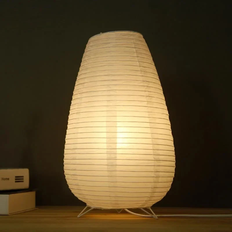 Japanese Akari Rice Paper Table Lamp