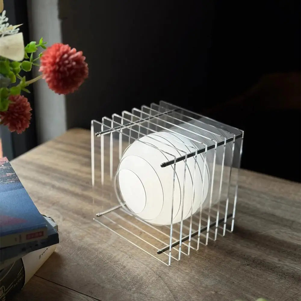 Futuristic Square Orbis Lamp