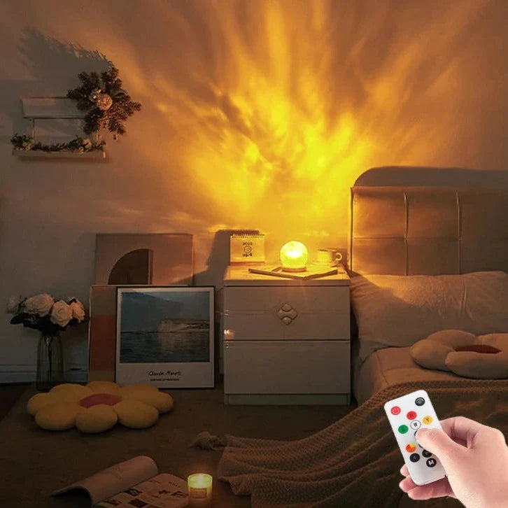 RGB Aurora Crystal Table Lamp