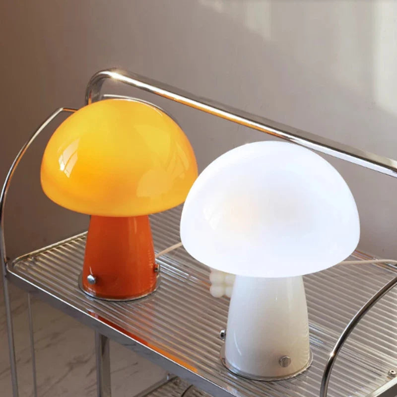 Retro 70s Mushroom Table Lamp