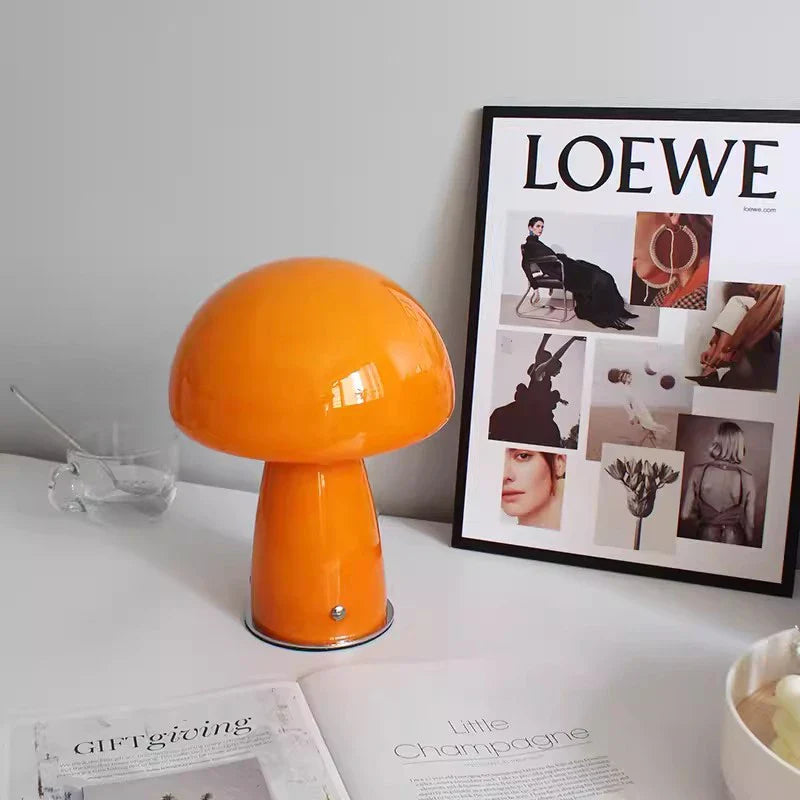 Retro 70s Mushroom Table Lamp