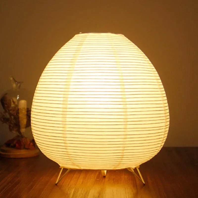 Japanese Akari Rice Paper Table Lamp