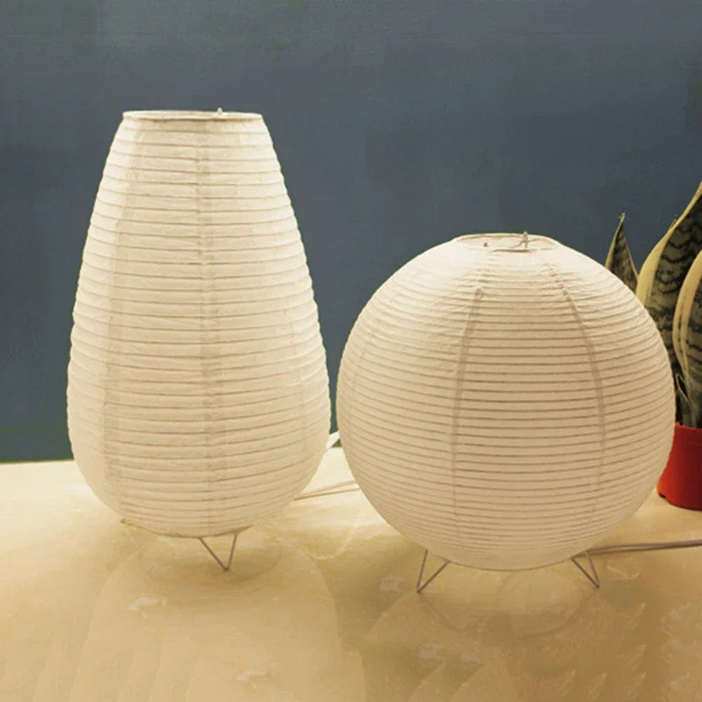 Japanese Akari Rice Paper Table Lamp