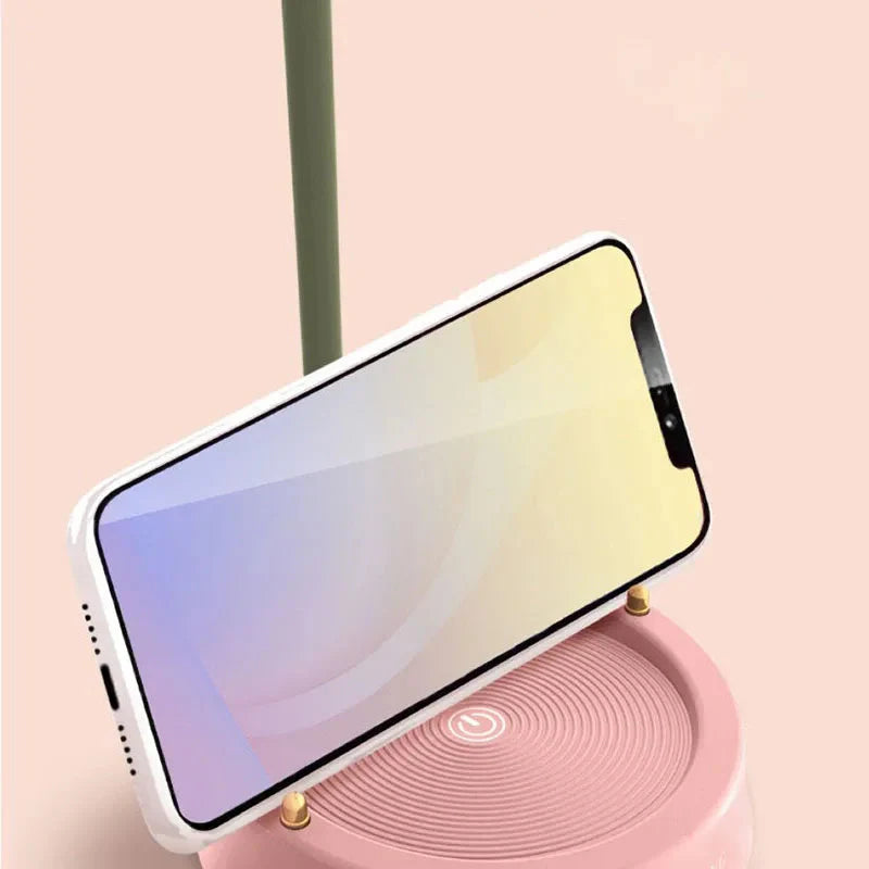 Cherry Blossom Rechargeable Study Table Lamp