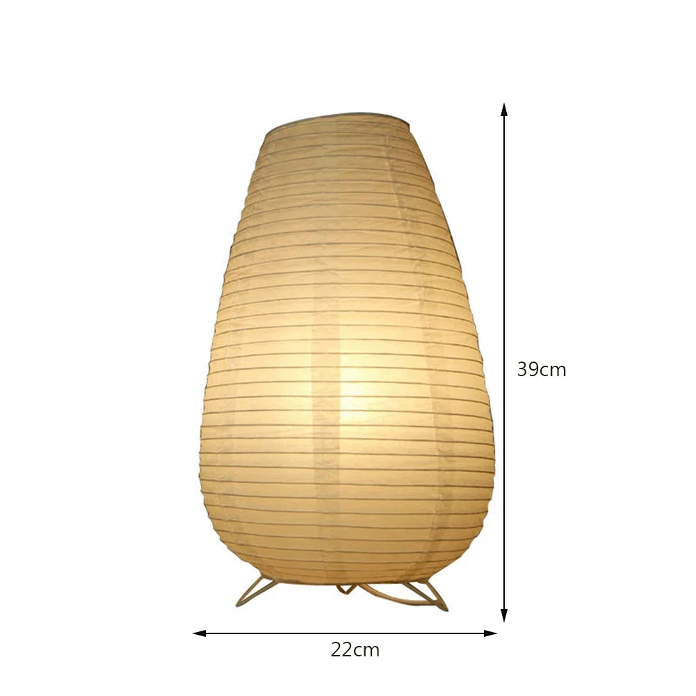 Japanese Akari Rice Paper Table Lamp