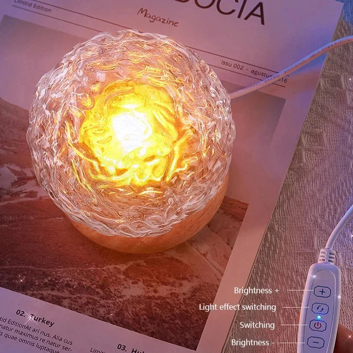 RGB Aurora Crystal Table Lamp