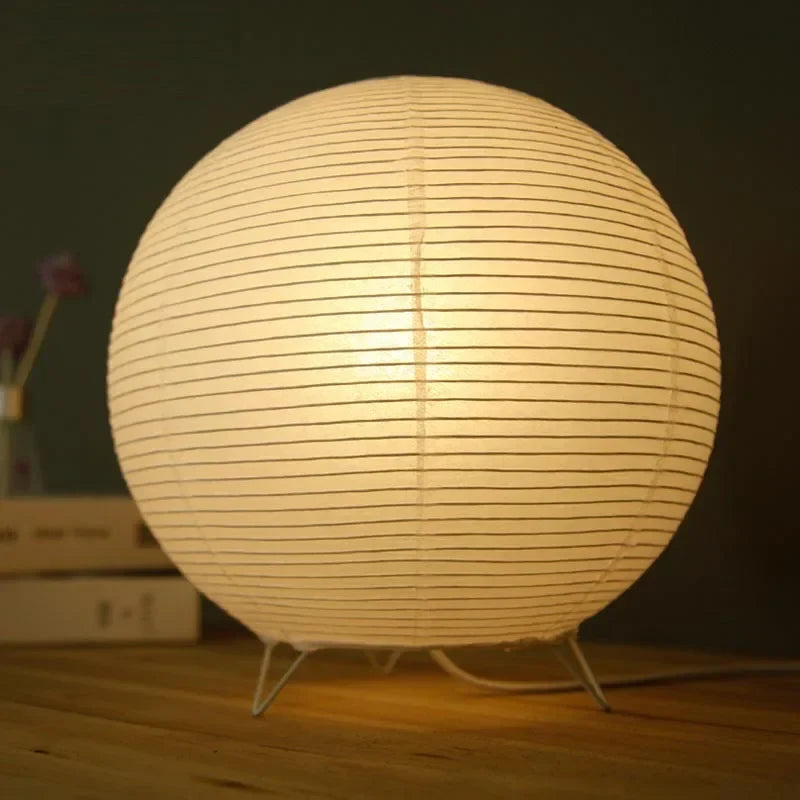 Japanese Akari Rice Paper Table Lamp