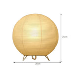 Akari Shiro Orbe Lamp