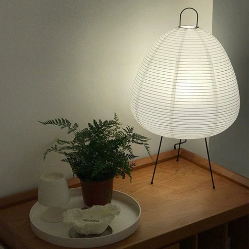 Akari Tulip Japanese Table or Floor Lamp