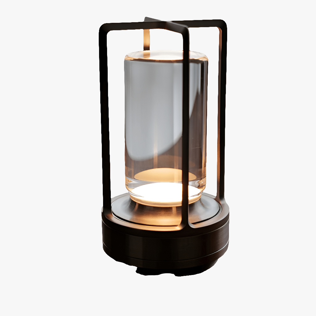 Crystal Table Lamp Industrial Style