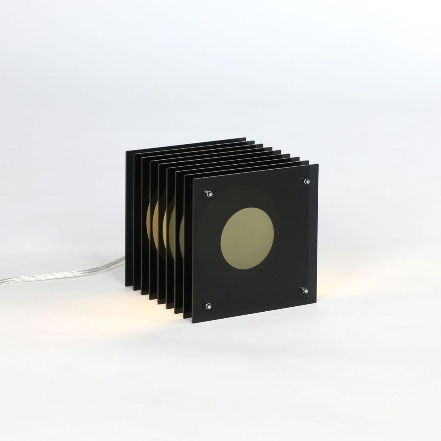 Futuristic Square Orbis Lamp
