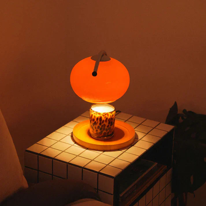Retro Solange Candle Warmer Table Lamp