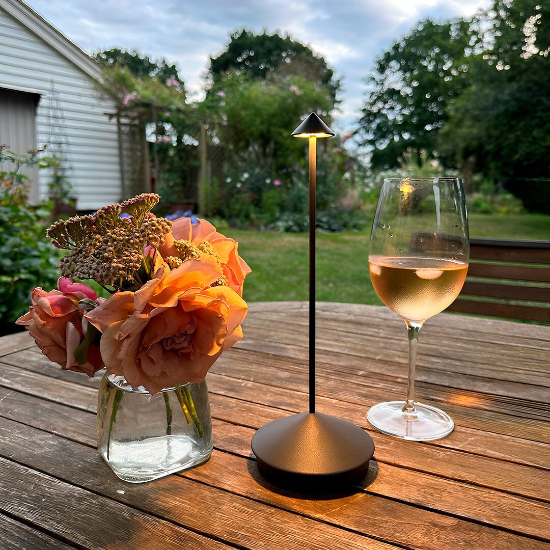 Rechargeable Pina Style Table Lamp