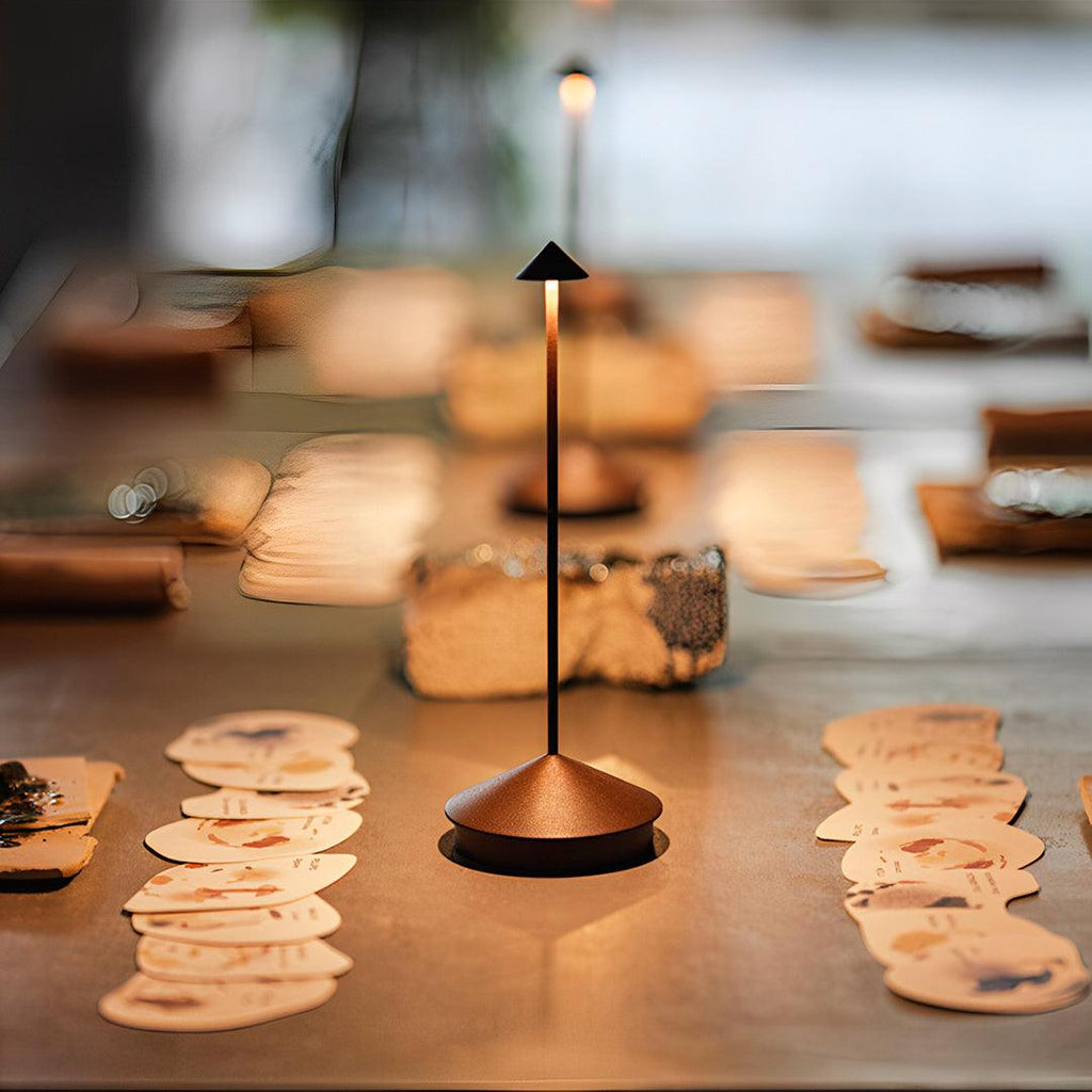 Rechargeable Pina Style Table Lamp