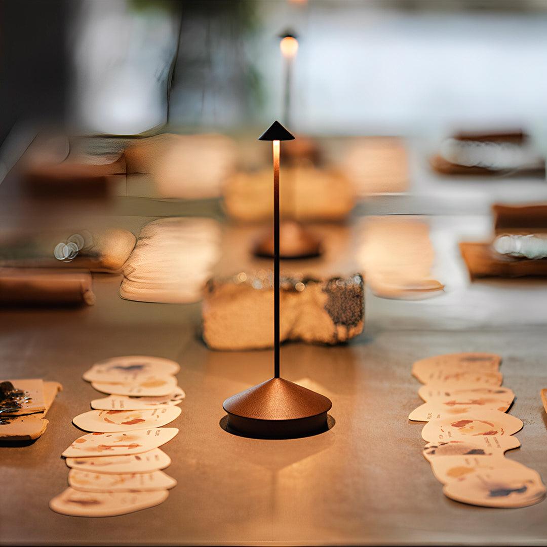 Rechargeable Pina Style Table Lamp