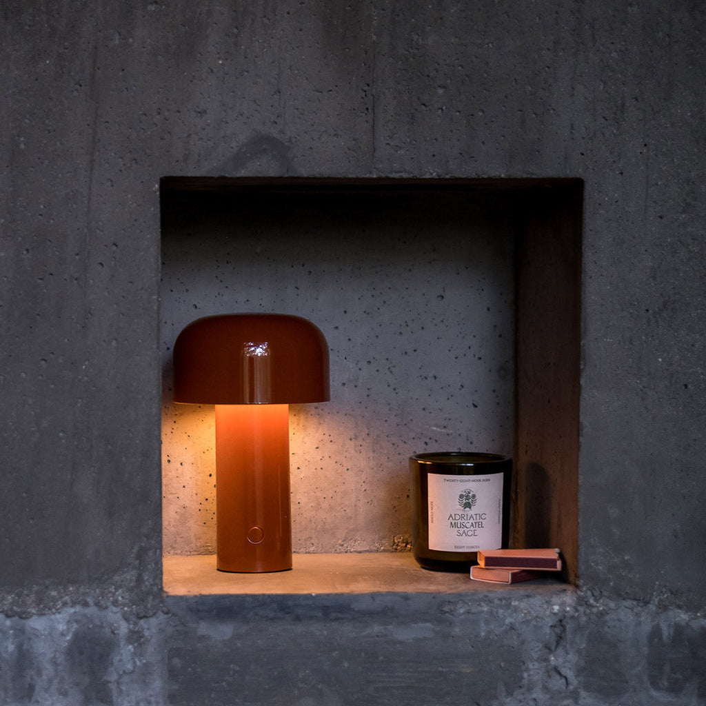 Rechargeable Bellhop Mushroom Table Lamp