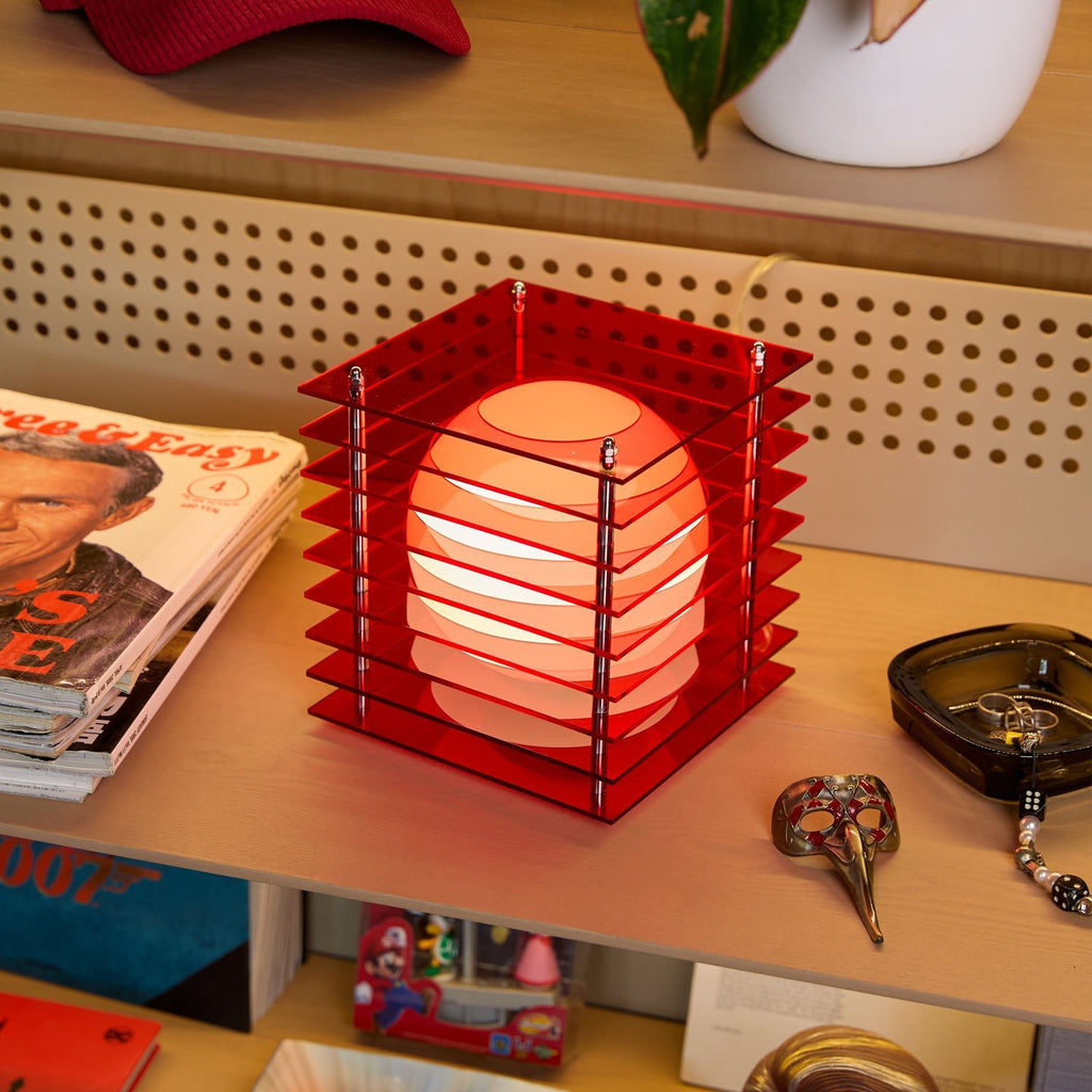 Futuristic Square Orbis Lamp