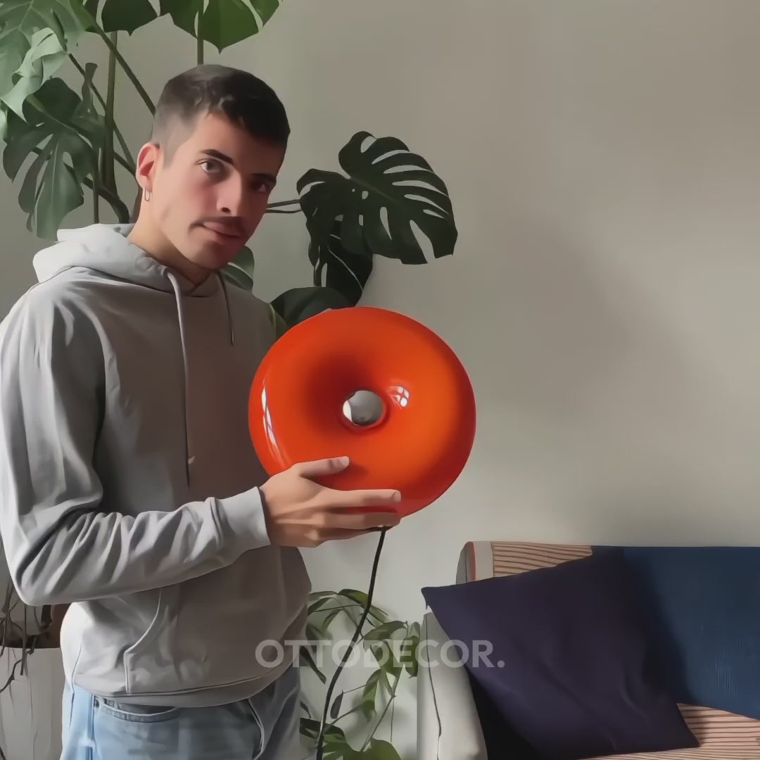 Donut Lamp Bergamot Orange