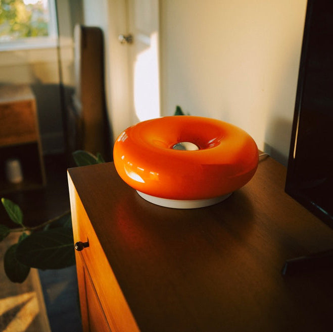 Donut Lamp Bergamot Orange
