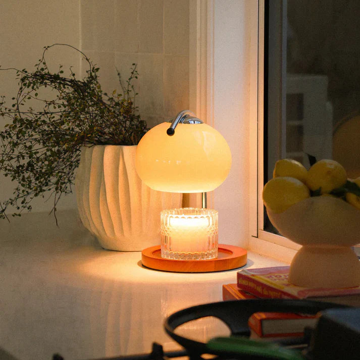 Retro Solange Candle Warmer Table Lamp